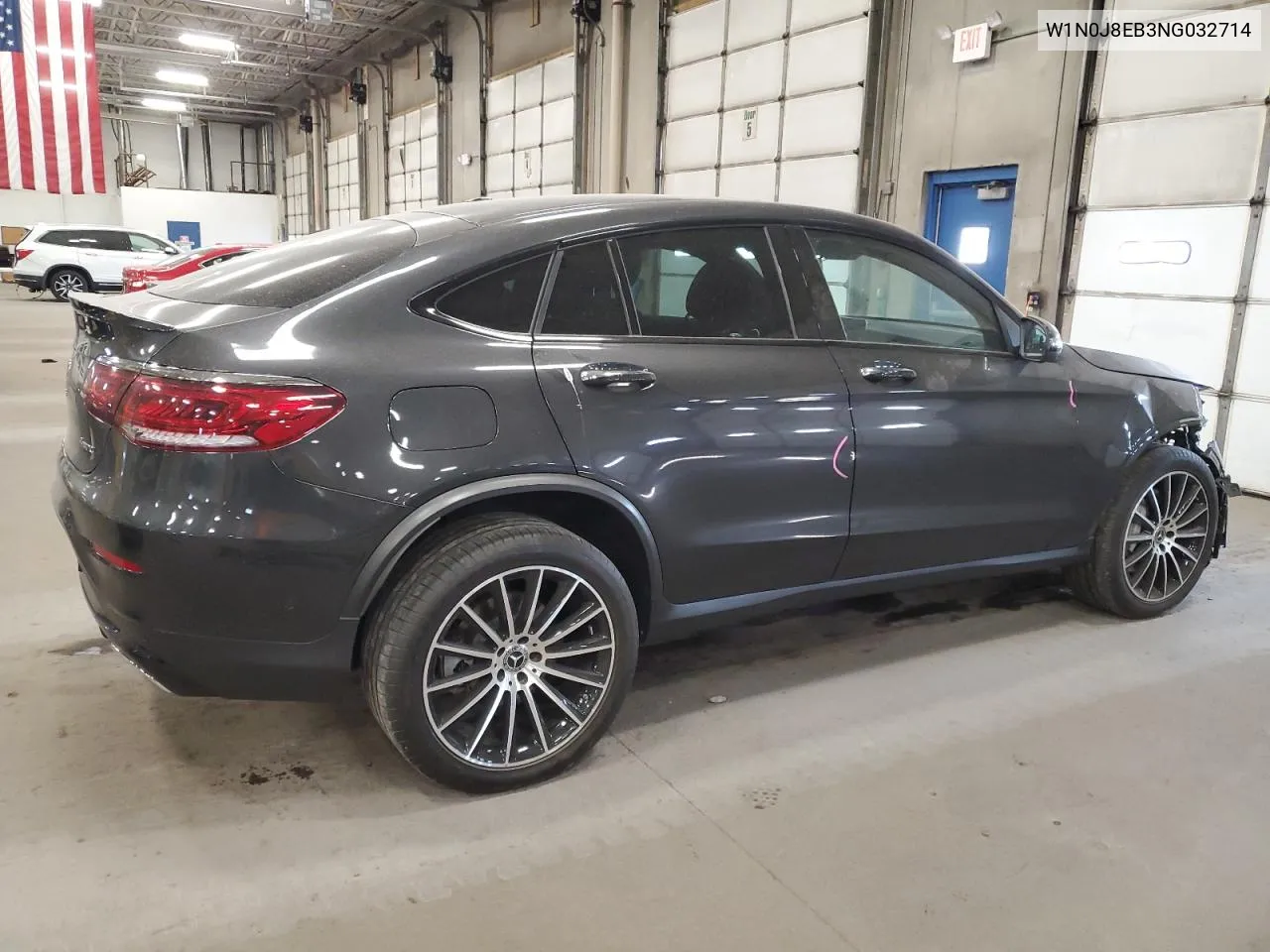 2022 Mercedes-Benz Glc Coupe 300 4Matic VIN: W1N0J8EB3NG032714 Lot: 76372224