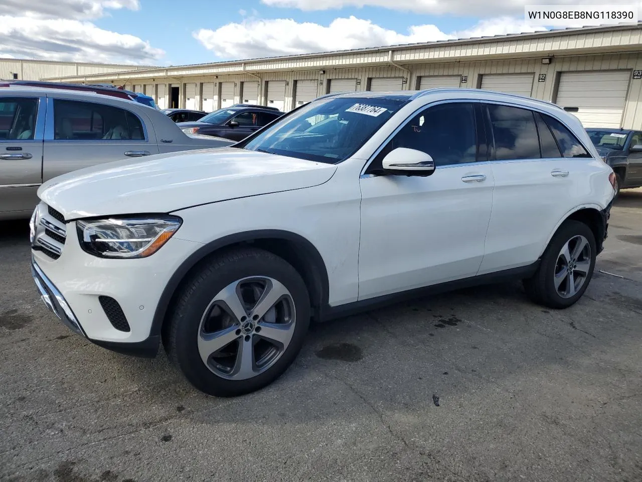 2022 Mercedes-Benz Glc 300 4Matic VIN: W1N0G8EB8NG118390 Lot: 76387764