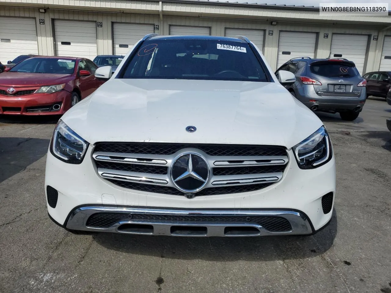 2022 Mercedes-Benz Glc 300 4Matic VIN: W1N0G8EB8NG118390 Lot: 76387764