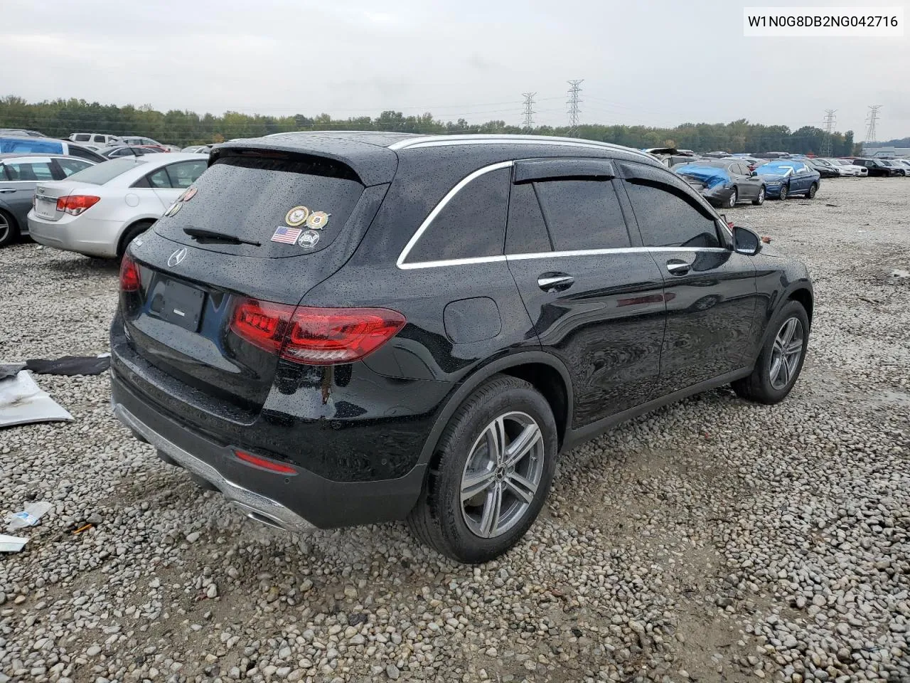 2022 Mercedes-Benz Glc 300 VIN: W1N0G8DB2NG042716 Lot: 77797994