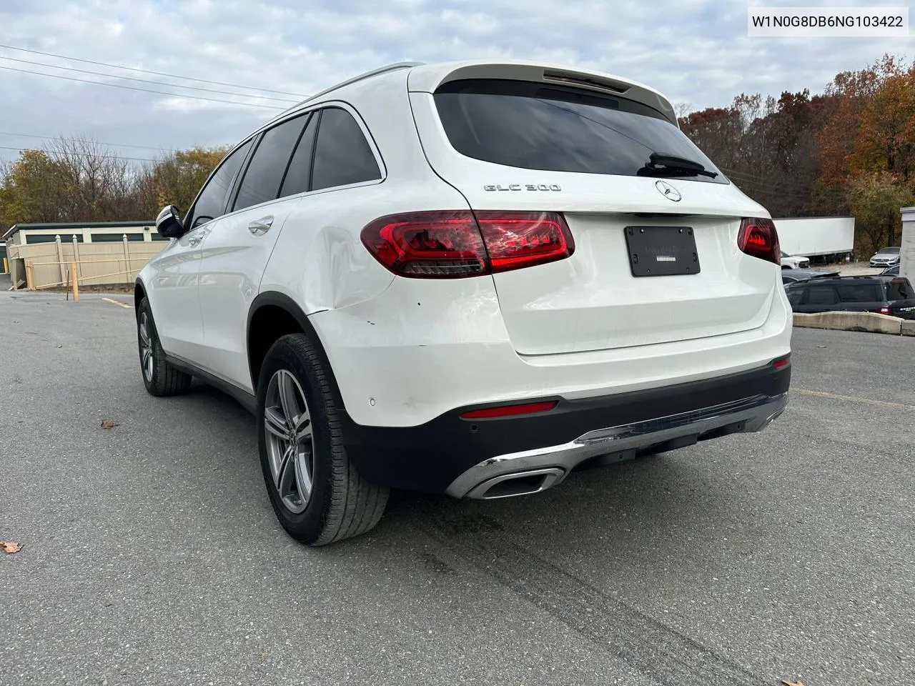 2022 Mercedes-Benz Glc 300 VIN: W1N0G8DB6NG103422 Lot: 78647894