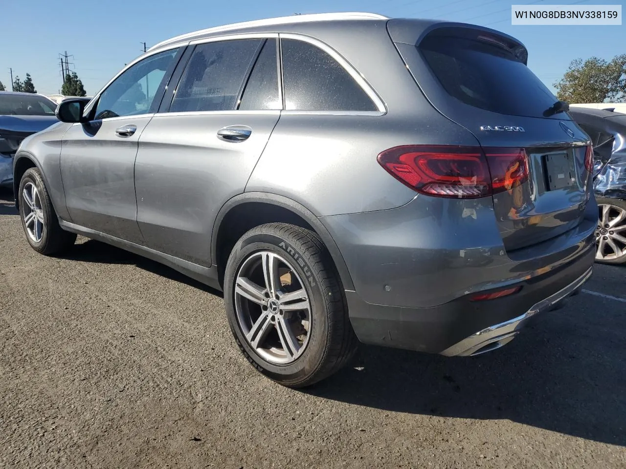 2022 Mercedes-Benz Glc 300 VIN: W1N0G8DB3NV338159 Lot: 78881014