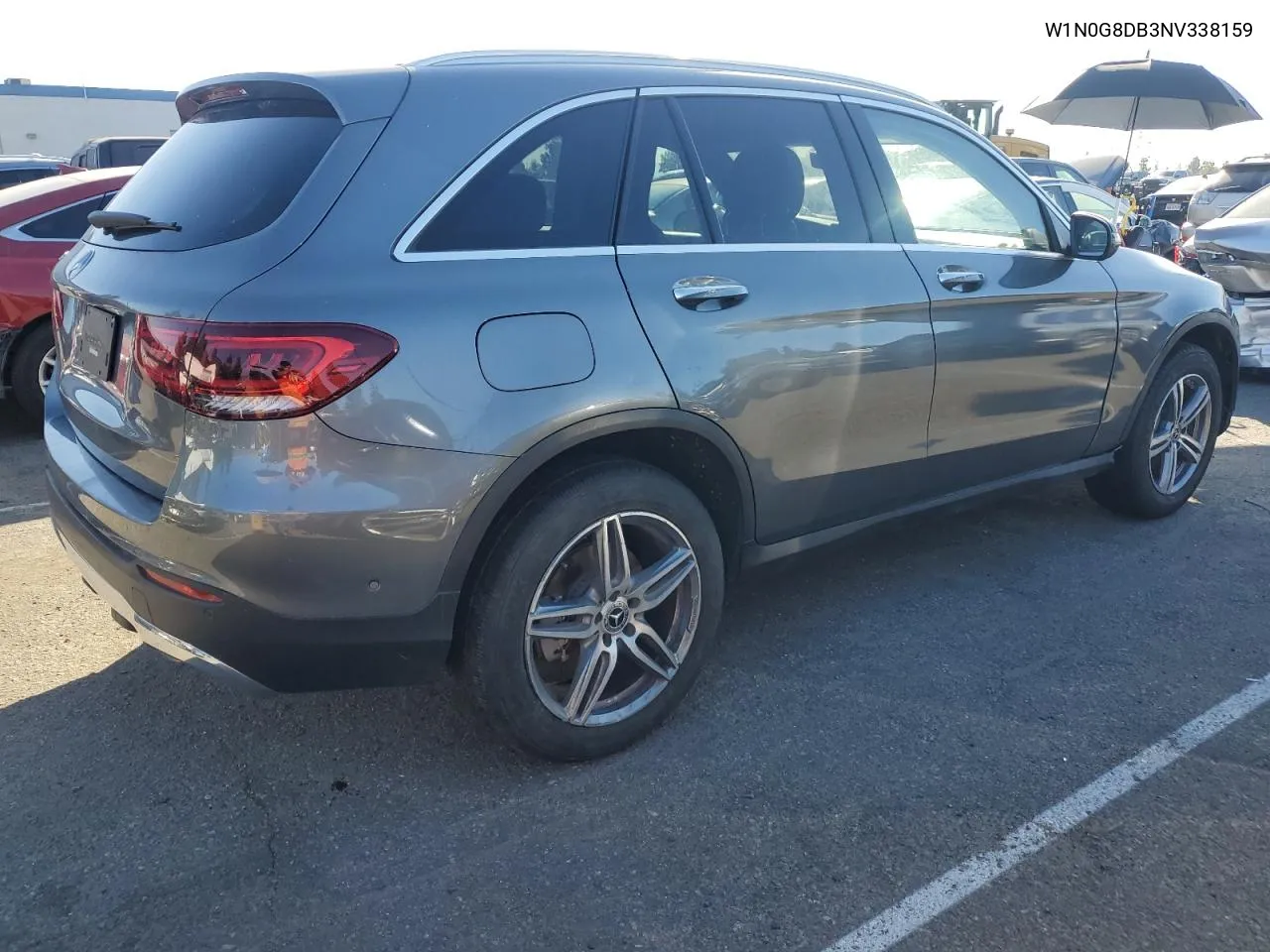 2022 Mercedes-Benz Glc 300 VIN: W1N0G8DB3NV338159 Lot: 78881014