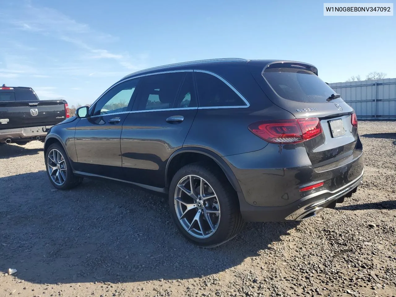 2022 Mercedes-Benz Glc 300 4Matic VIN: W1N0G8EB0NV347092 Lot: 79440214