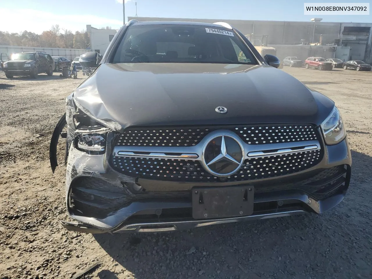 2022 Mercedes-Benz Glc 300 4Matic VIN: W1N0G8EB0NV347092 Lot: 79440214