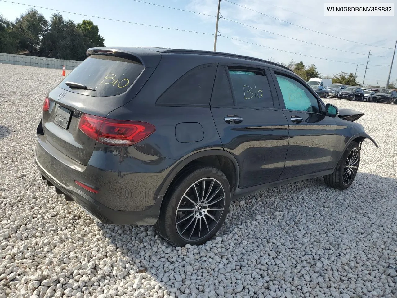 2022 Mercedes-Benz Glc 300 VIN: W1N0G8DB6NV389882 Lot: 80304904