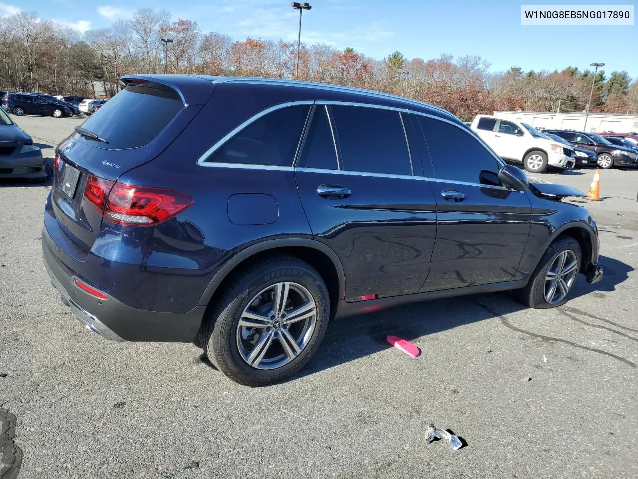 2022 Mercedes-Benz Glc 300 4Matic VIN: W1N0G8EB5NG017890 Lot: 80732714