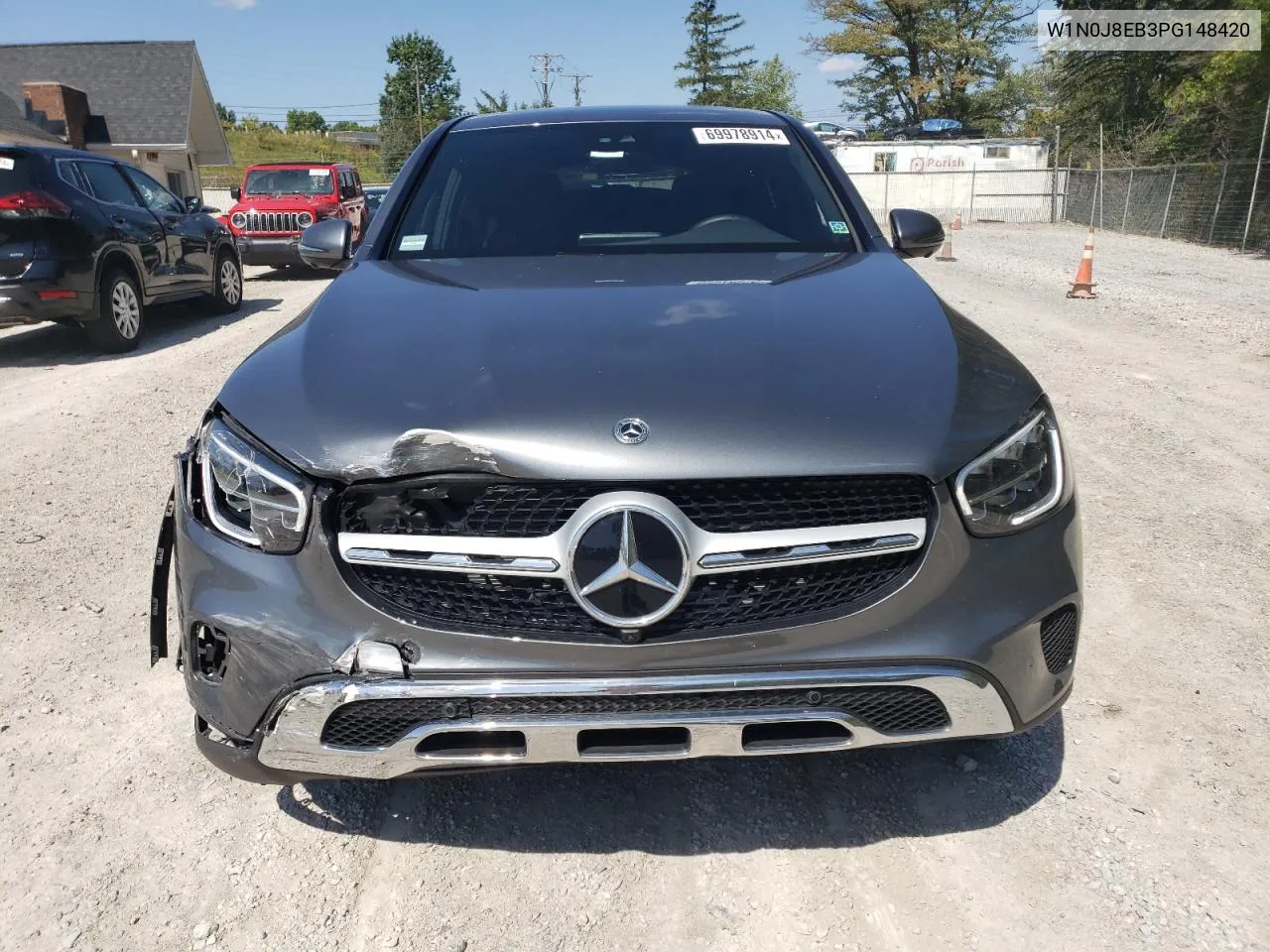 2023 Mercedes-Benz Glc Coupe 300 4Matic VIN: W1N0J8EB3PG148420 Lot: 69978914