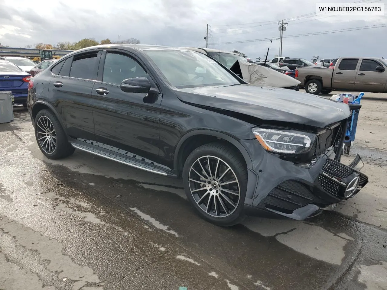 2023 Mercedes-Benz Glc Coupe 300 4Matic VIN: W1N0J8EB2PG156783 Lot: 78461054