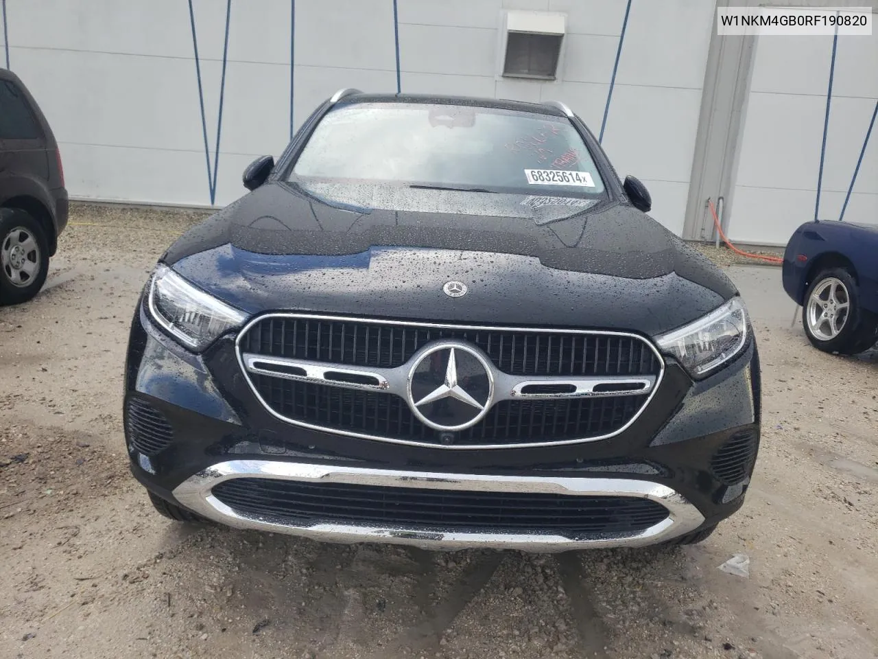 2024 Mercedes-Benz Glc 300 VIN: W1NKM4GB0RF190820 Lot: 68325614