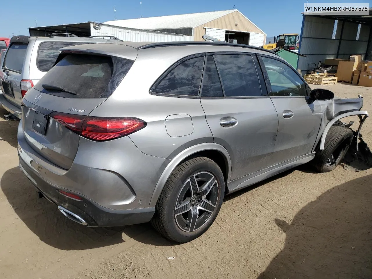 2024 Mercedes-Benz Glc 300 4Matic VIN: W1NKM4HBXRF087578 Lot: 73175224