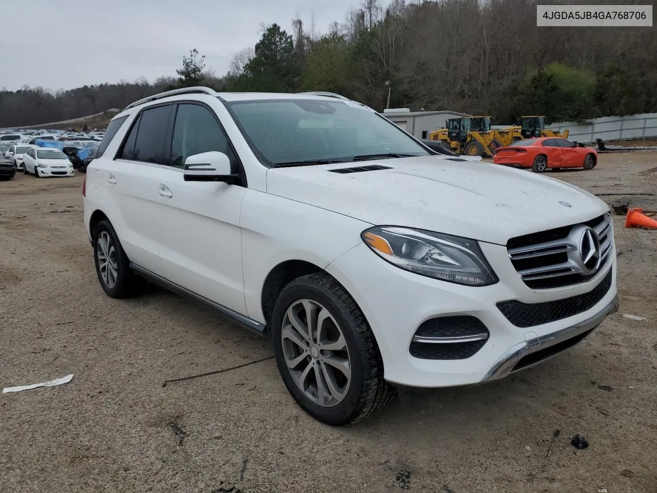 2016 Mercedes-Benz Gle 350 VIN: 4JGDA5JB4GA768706 Lot: 37240224