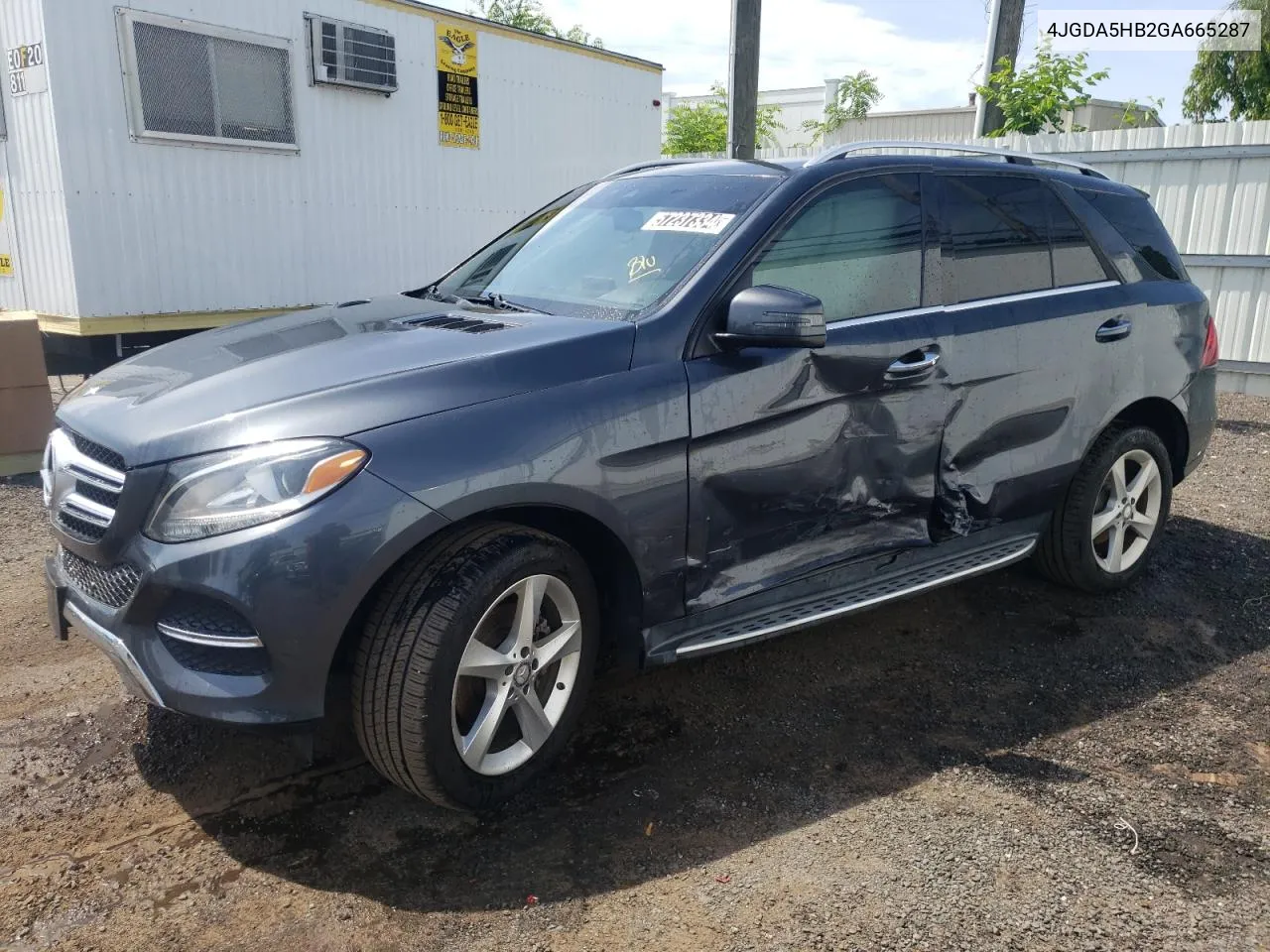 2016 Mercedes-Benz Gle 350 4Matic VIN: 4JGDA5HB2GA665287 Lot: 57237334