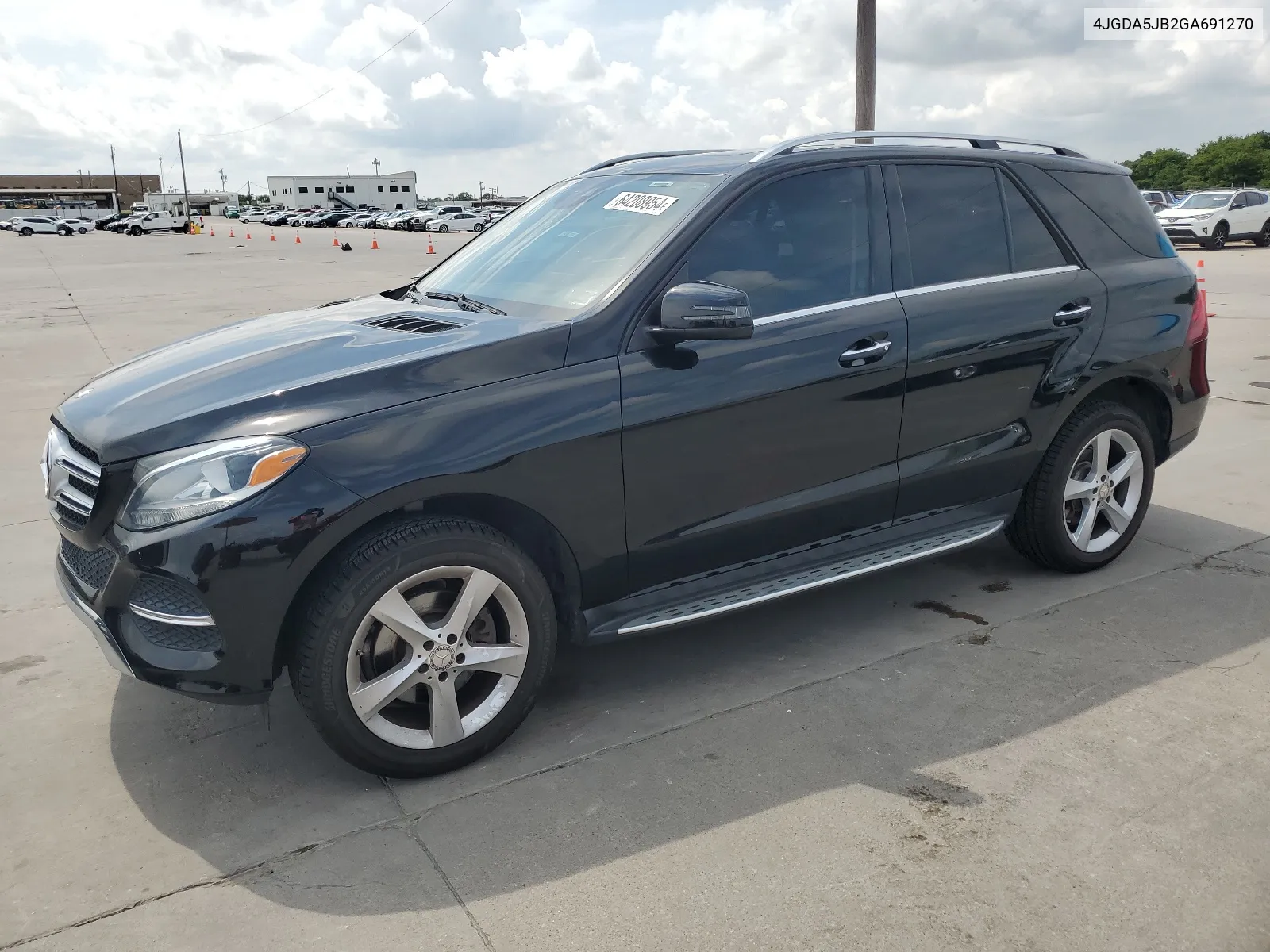 2016 Mercedes-Benz Gle 350 VIN: 4JGDA5JB2GA691270 Lot: 64208954