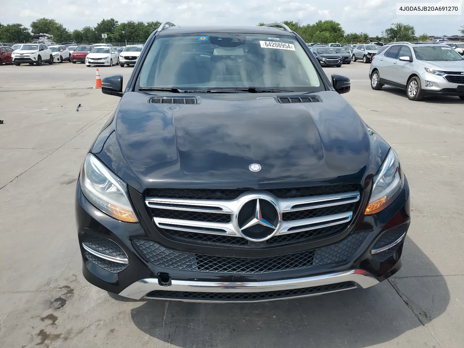 2016 Mercedes-Benz Gle 350 VIN: 4JGDA5JB2GA691270 Lot: 64208954