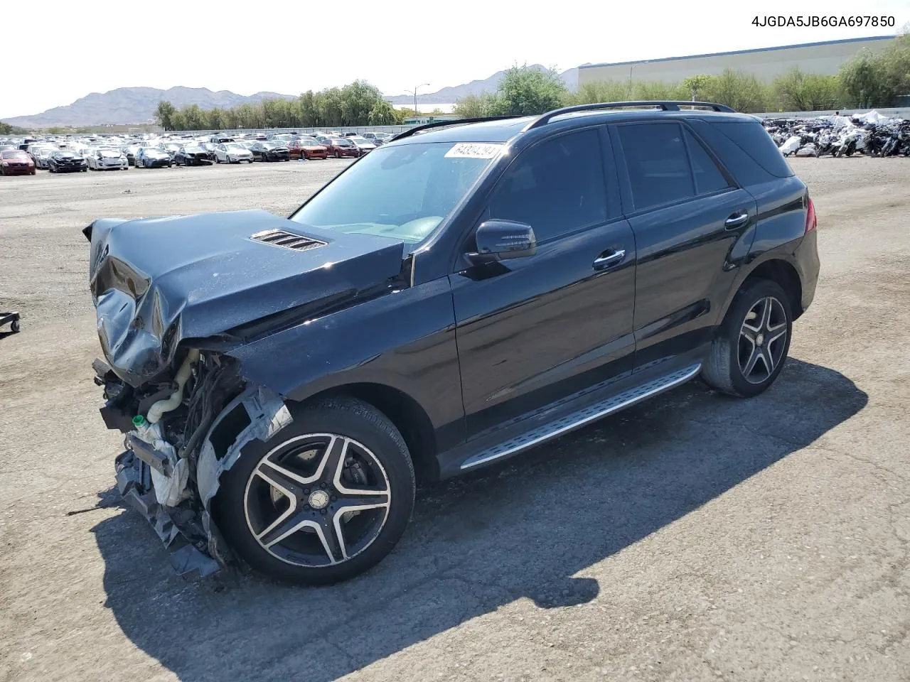 4JGDA5JB6GA697850 2016 Mercedes-Benz Gle 350