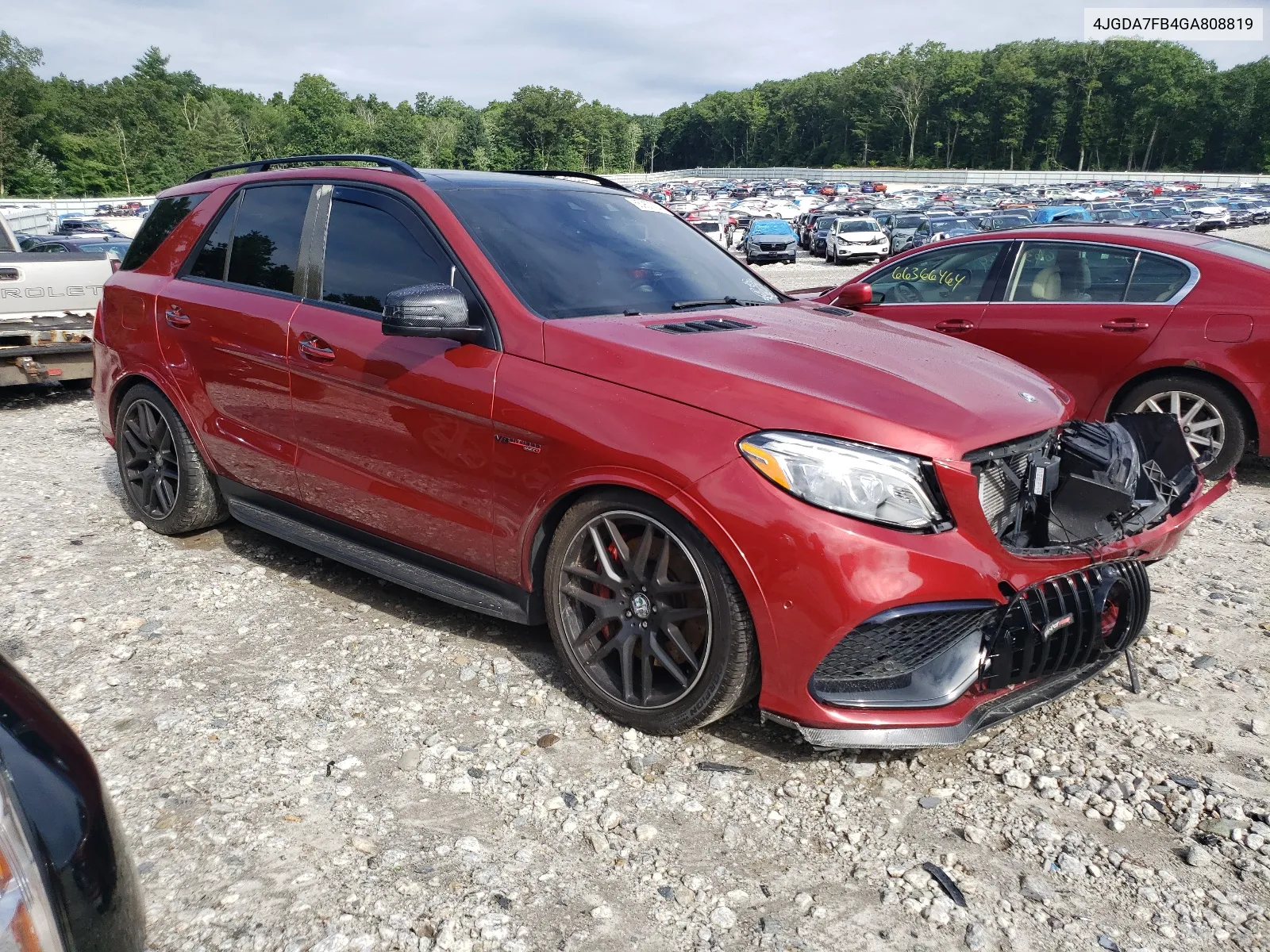 2016 Mercedes-Benz Gle 63 Amg-S 4Matic VIN: 4JGDA7FB4GA808819 Lot: 65957994