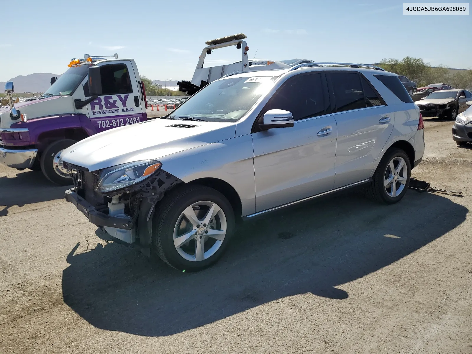 2016 Mercedes-Benz Gle 350 VIN: 4JGDA5JB6GA698089 Lot: 66404524