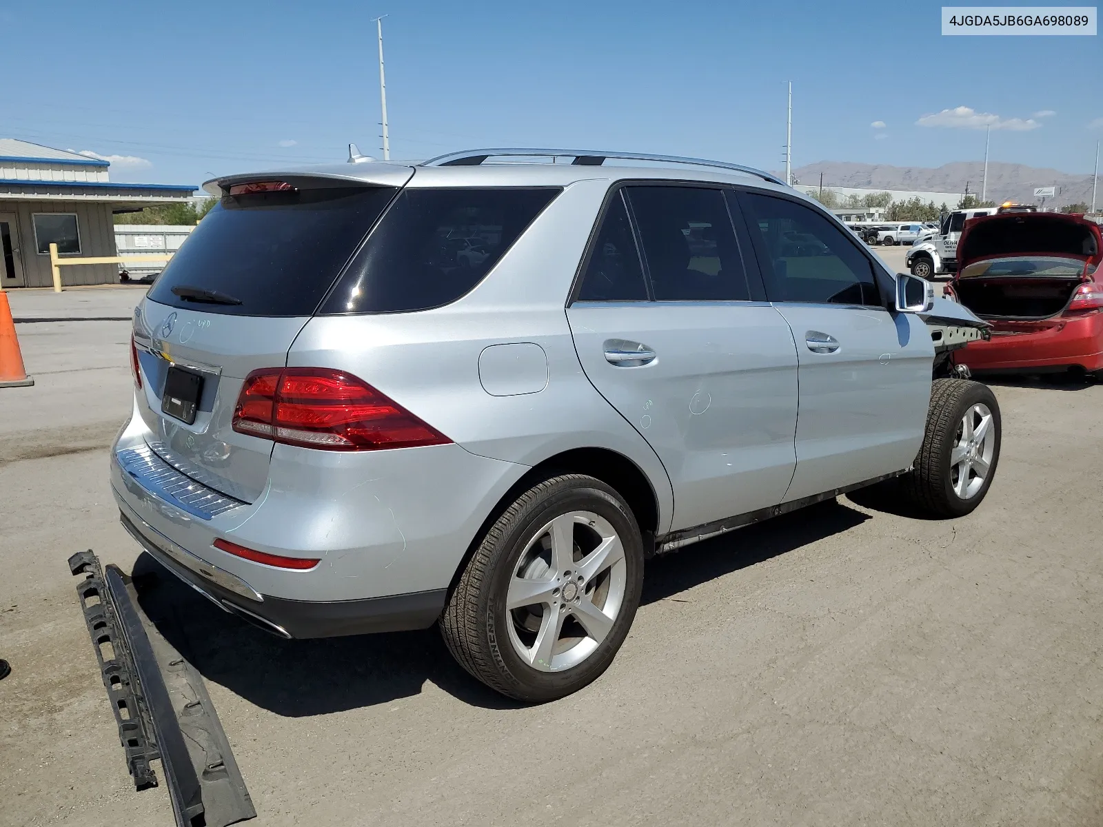 2016 Mercedes-Benz Gle 350 VIN: 4JGDA5JB6GA698089 Lot: 66404524