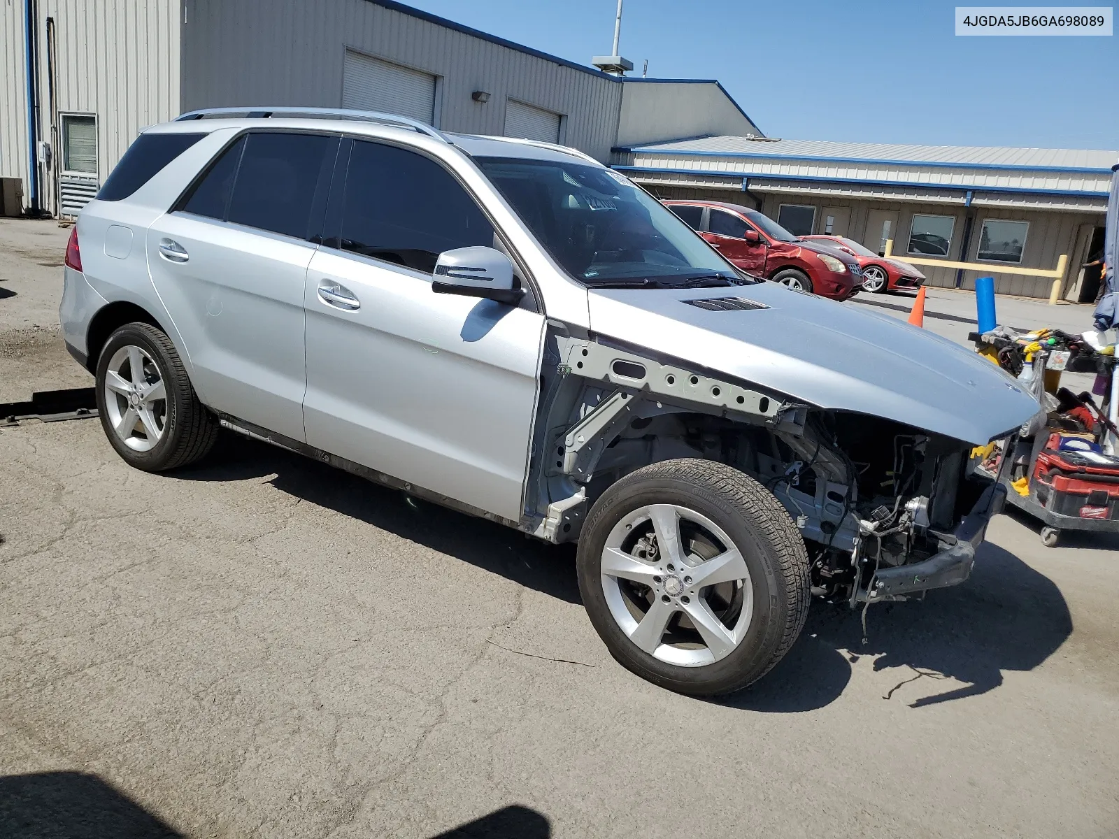 2016 Mercedes-Benz Gle 350 VIN: 4JGDA5JB6GA698089 Lot: 66404524