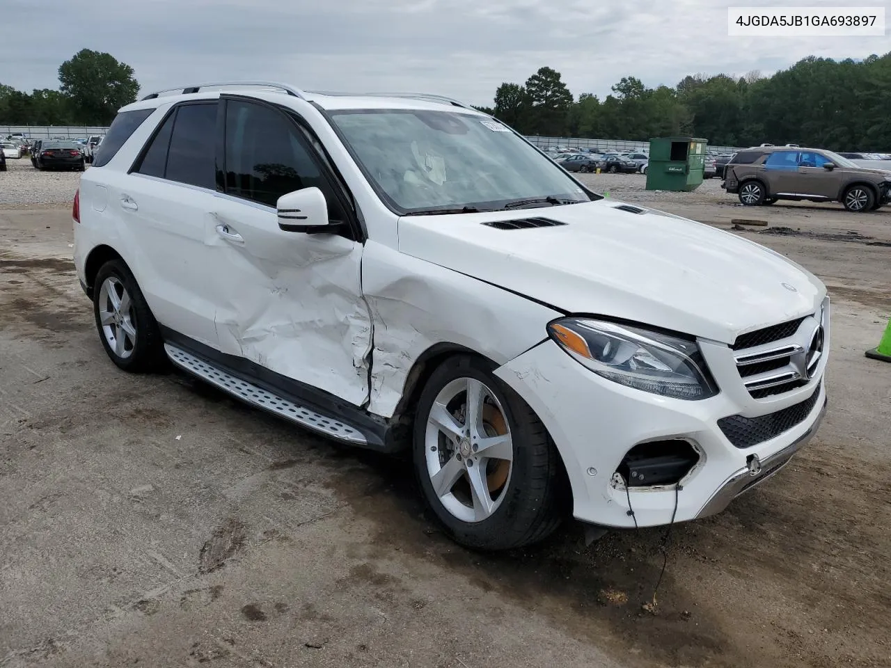 2016 Mercedes-Benz Gle 350 VIN: 4JGDA5JB1GA693897 Lot: 67280794