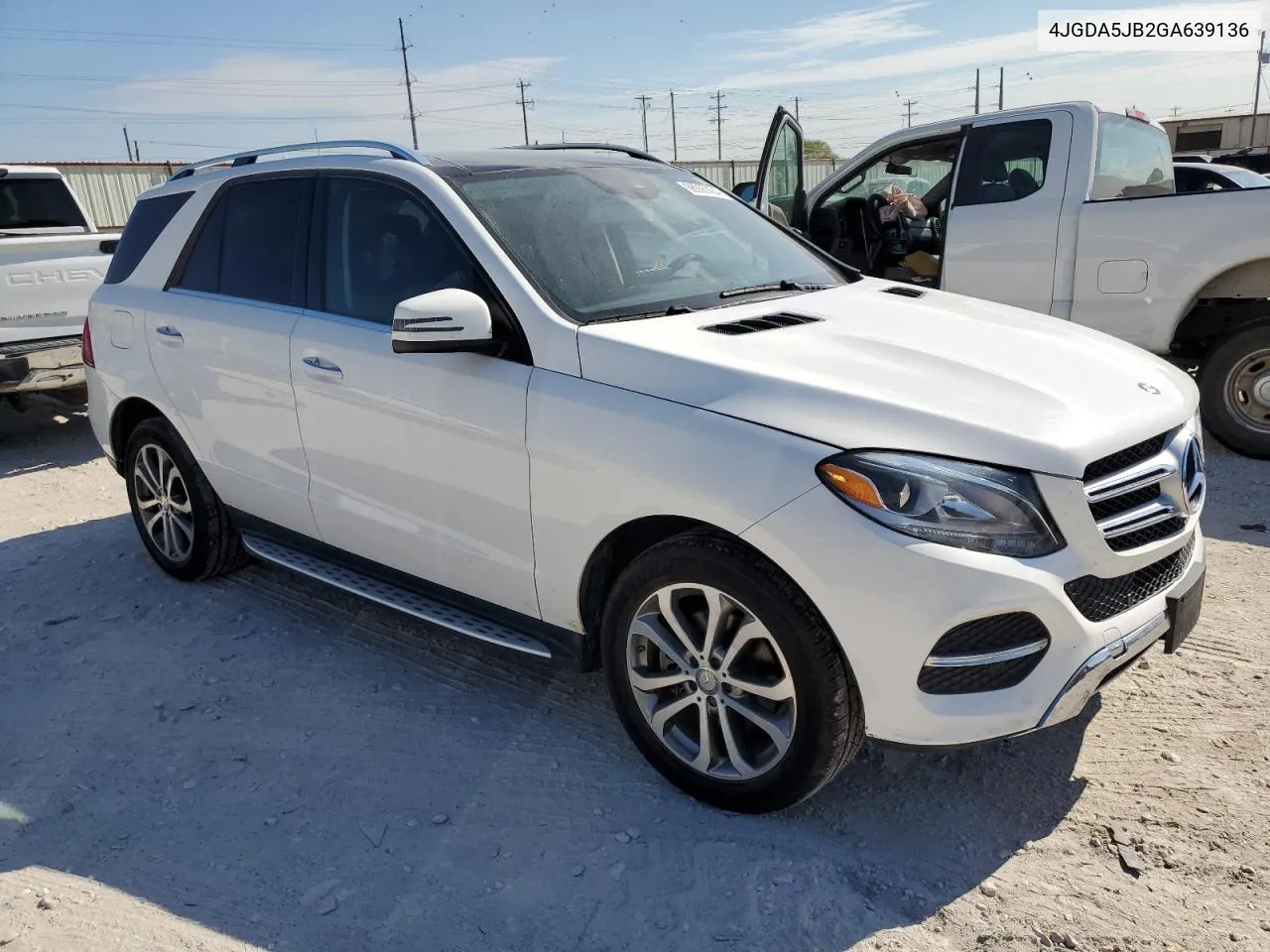 2016 Mercedes-Benz Gle 350 VIN: 4JGDA5JB2GA639136 Lot: 68997404