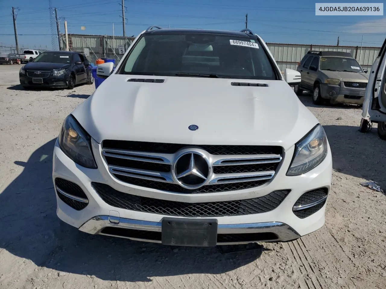 2016 Mercedes-Benz Gle 350 VIN: 4JGDA5JB2GA639136 Lot: 68997404