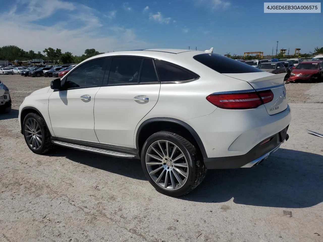 2016 Mercedes-Benz Gle Coupe 450 4Matic VIN: 4JGED6EB3GA006575 Lot: 69628294