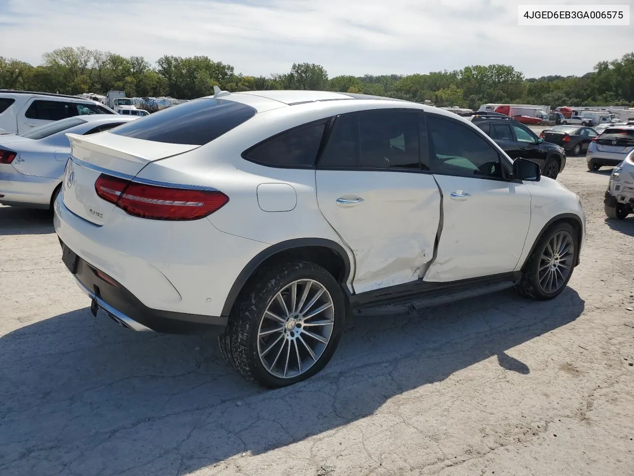 2016 Mercedes-Benz Gle Coupe 450 4Matic VIN: 4JGED6EB3GA006575 Lot: 69628294