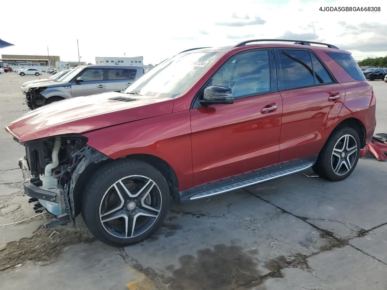 2016 Mercedes-Benz Gle 400 4Matic VIN: 4JGDA5GB8GA668308 Lot: 70047734