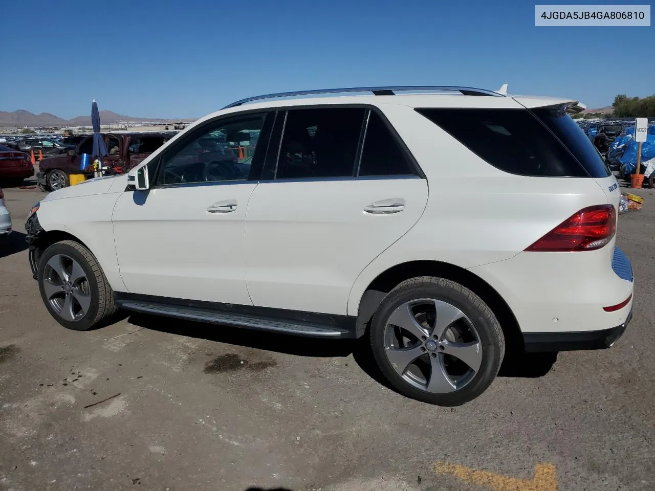 2016 Mercedes-Benz Gle 350 VIN: 4JGDA5JB4GA806810 Lot: 72223654