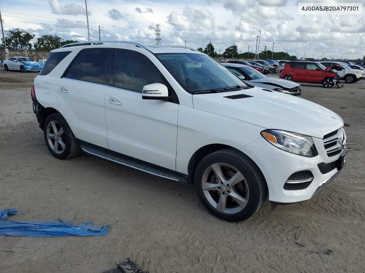 2016 Mercedes-Benz Gle 350 VIN: 4JGDA5JB2GA797301 Lot: 72233224