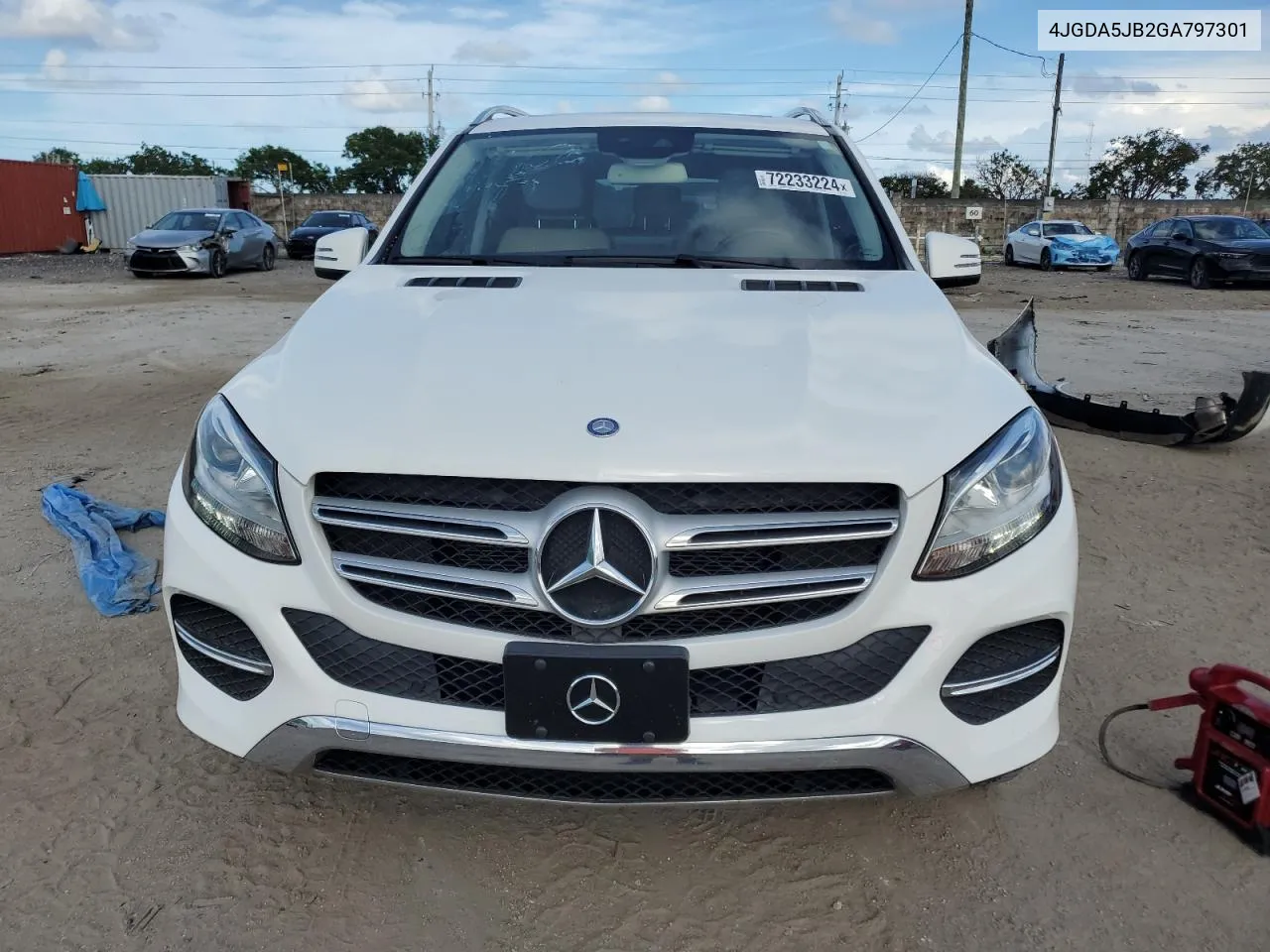 2016 Mercedes-Benz Gle 350 VIN: 4JGDA5JB2GA797301 Lot: 72233224