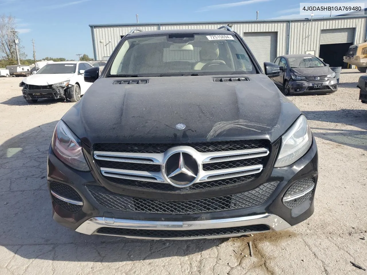 2016 Mercedes-Benz Gle 350 4Matic VIN: 4JGDA5HB1GA769480 Lot: 72515694