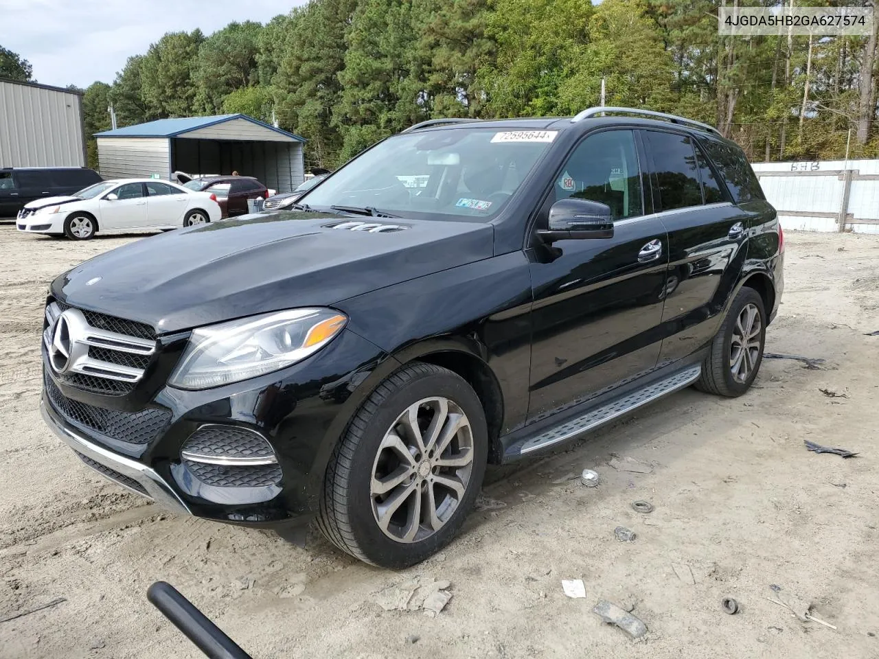 2016 Mercedes-Benz Gle 350 4Matic VIN: 4JGDA5HB2GA627574 Lot: 72595644