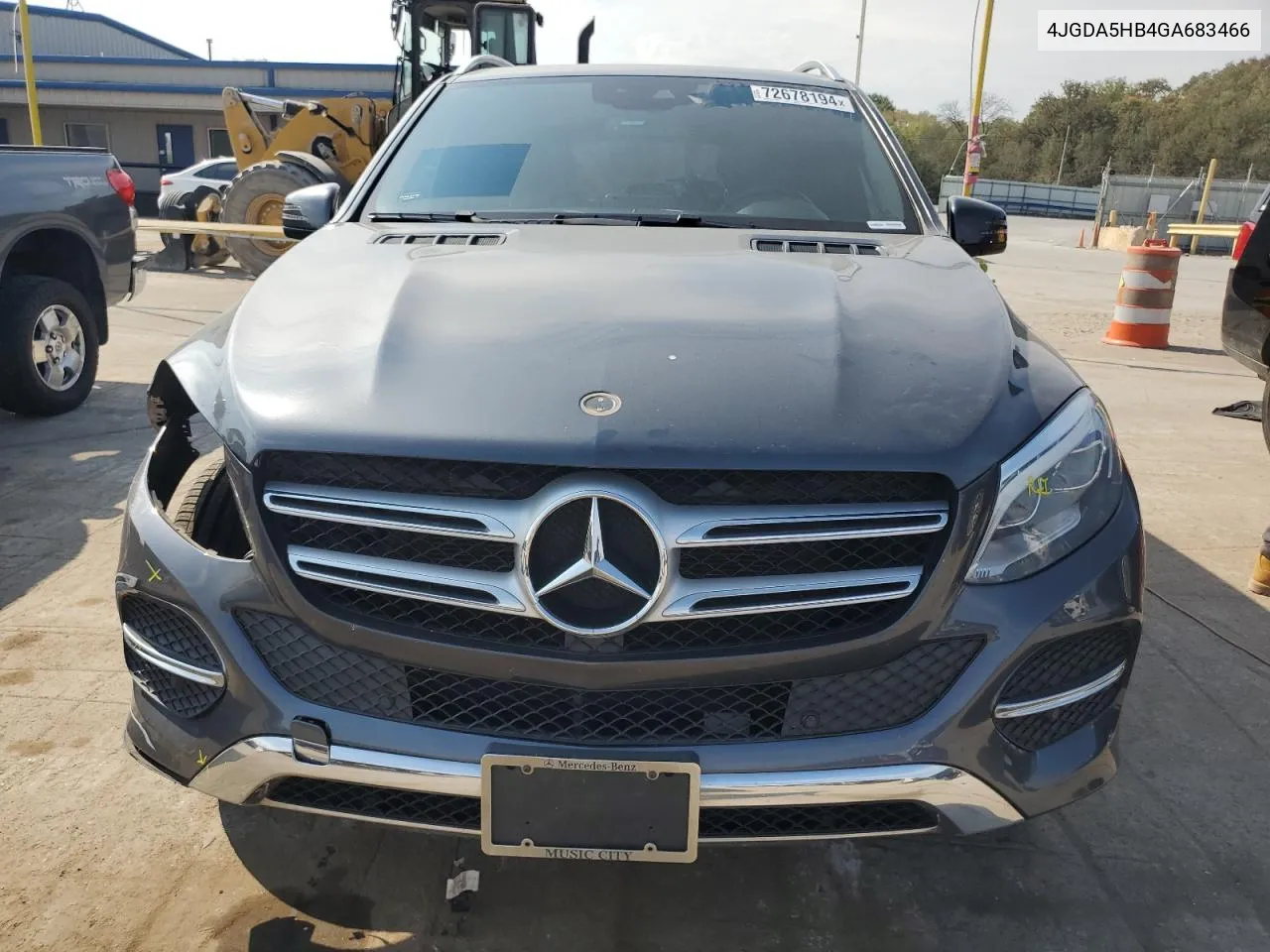 2016 Mercedes-Benz Gle 350 4Matic VIN: 4JGDA5HB4GA683466 Lot: 72678194