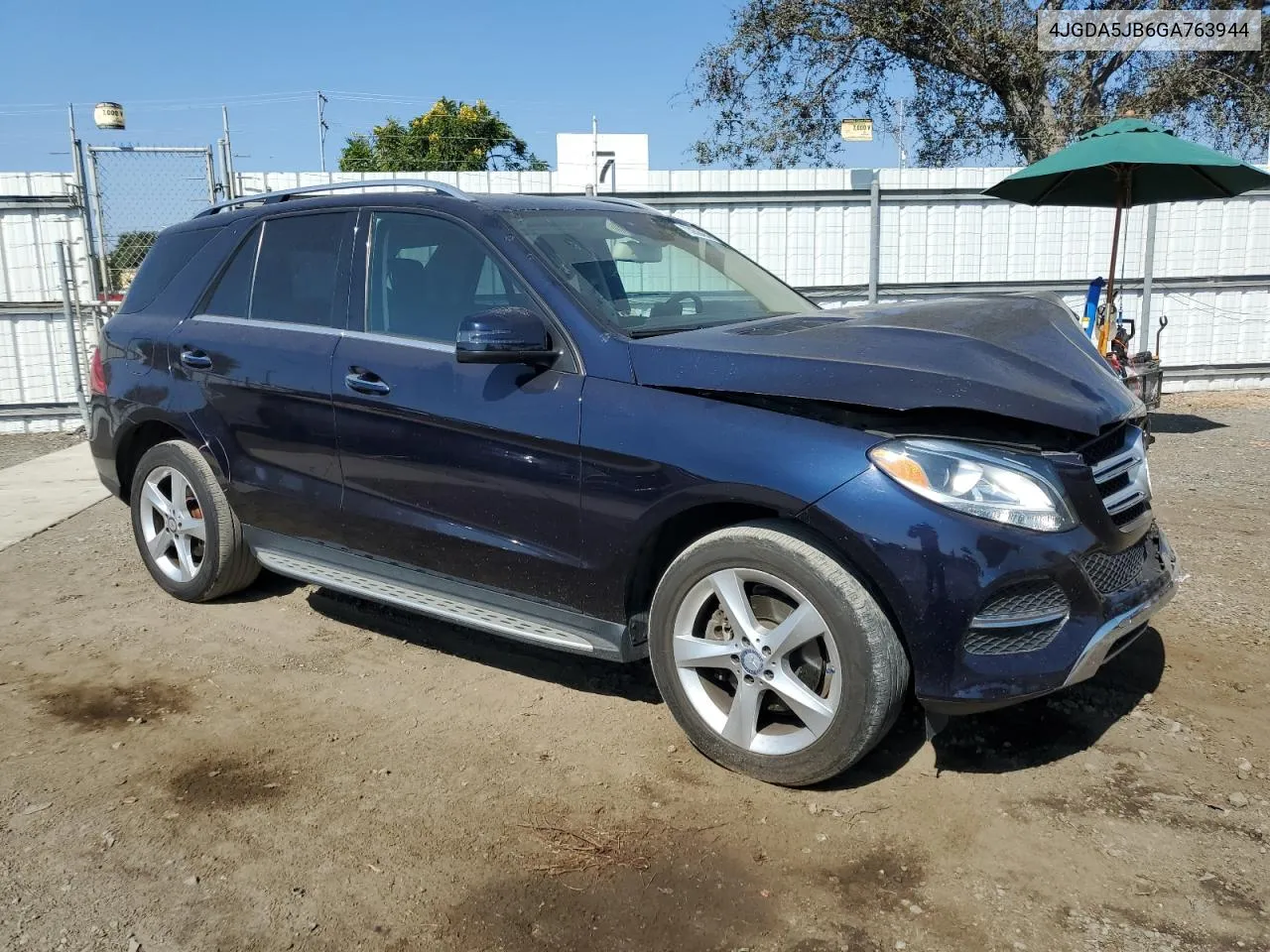 2016 Mercedes-Benz Gle 350 VIN: 4JGDA5JB6GA763944 Lot: 73050464