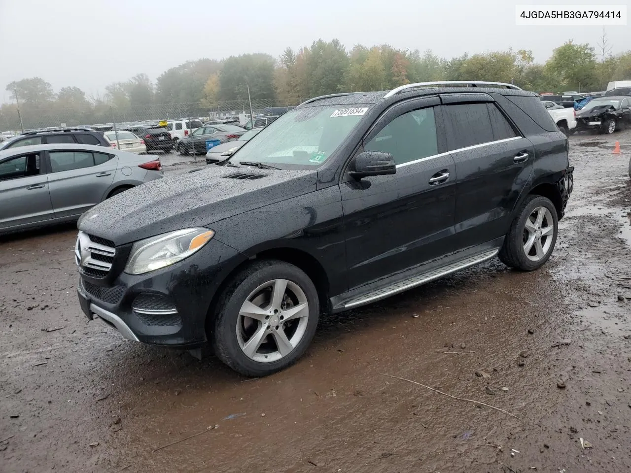 2016 Mercedes-Benz Gle 350 4Matic VIN: 4JGDA5HB3GA794414 Lot: 73091634