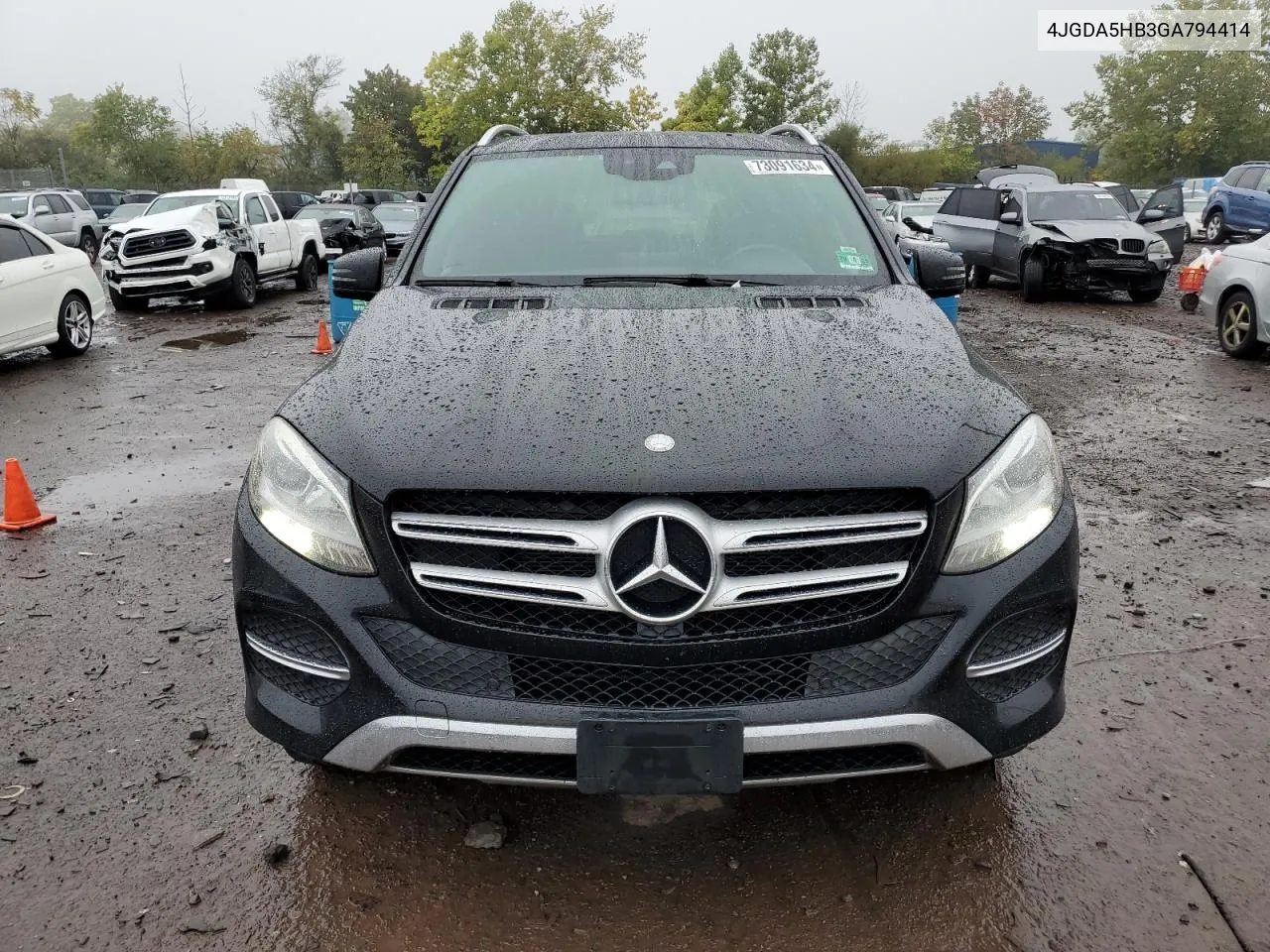 2016 Mercedes-Benz Gle 350 4Matic VIN: 4JGDA5HB3GA794414 Lot: 73091634