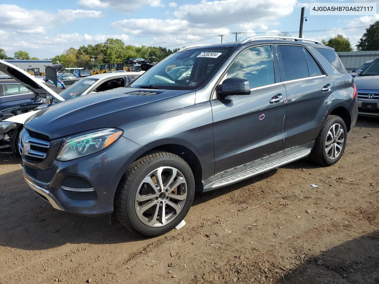 2016 Mercedes-Benz Gle 350 4Matic VIN: 4JGDA5HB7GA627117 Lot: 73202934