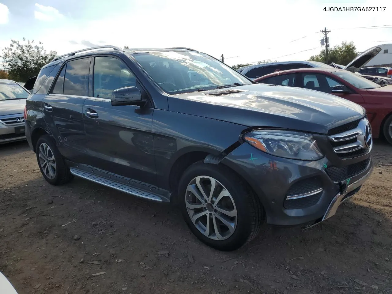 2016 Mercedes-Benz Gle 350 4Matic VIN: 4JGDA5HB7GA627117 Lot: 73202934