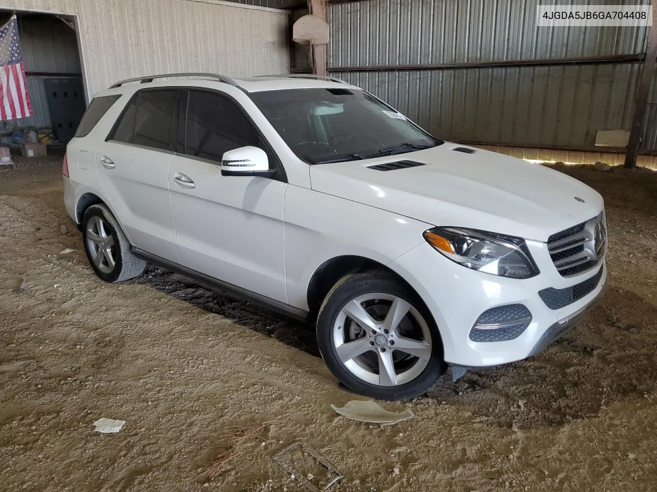 2016 Mercedes-Benz Gle 350 VIN: 4JGDA5JB6GA704408 Lot: 73504234