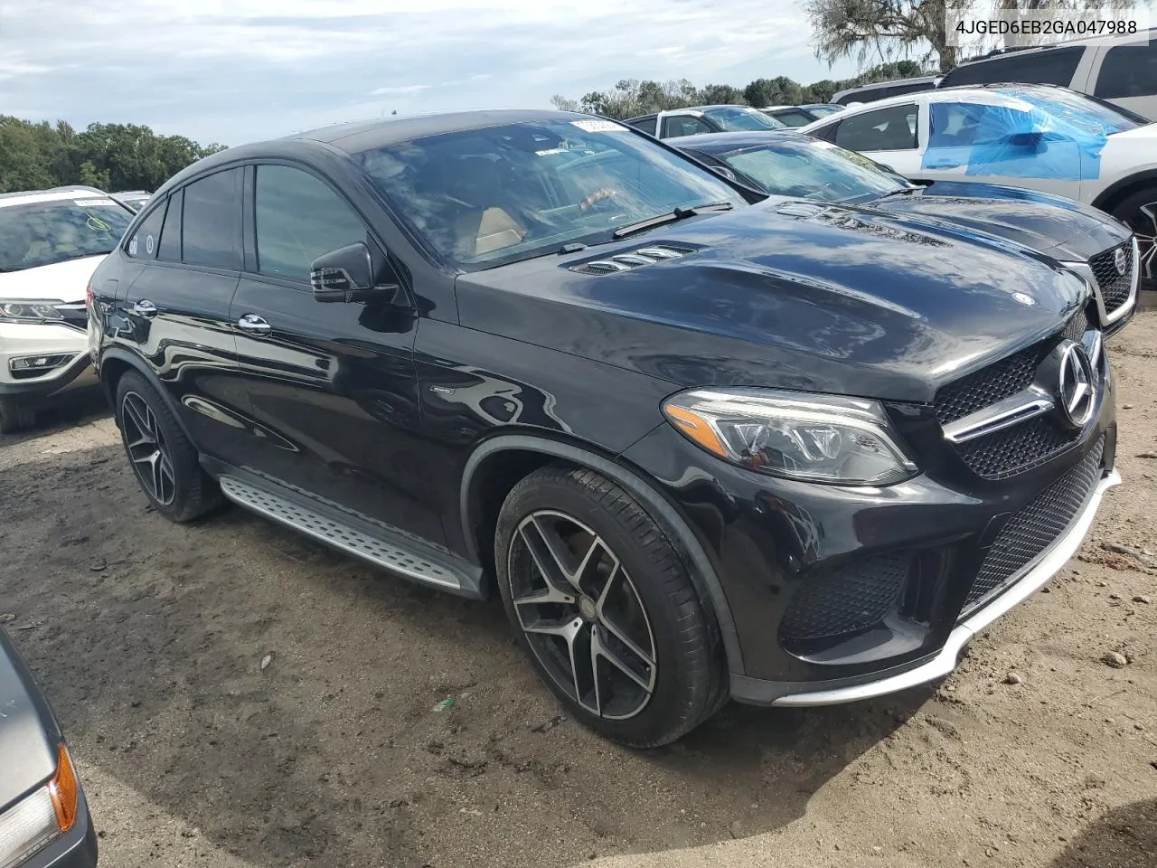 2016 Mercedes-Benz Gle Coupe 450 4Matic VIN: 4JGED6EB2GA047988 Lot: 73653584