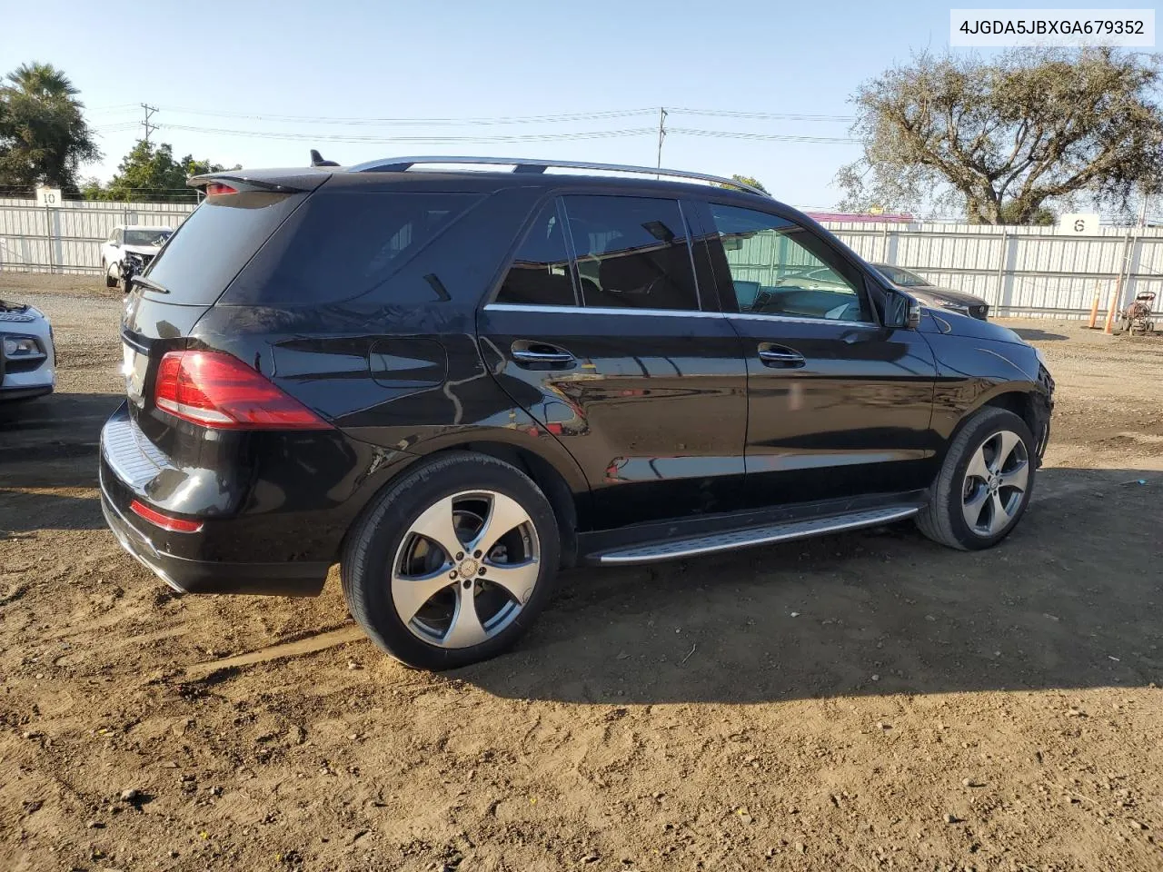 2016 Mercedes-Benz Gle 350 VIN: 4JGDA5JBXGA679352 Lot: 73816724