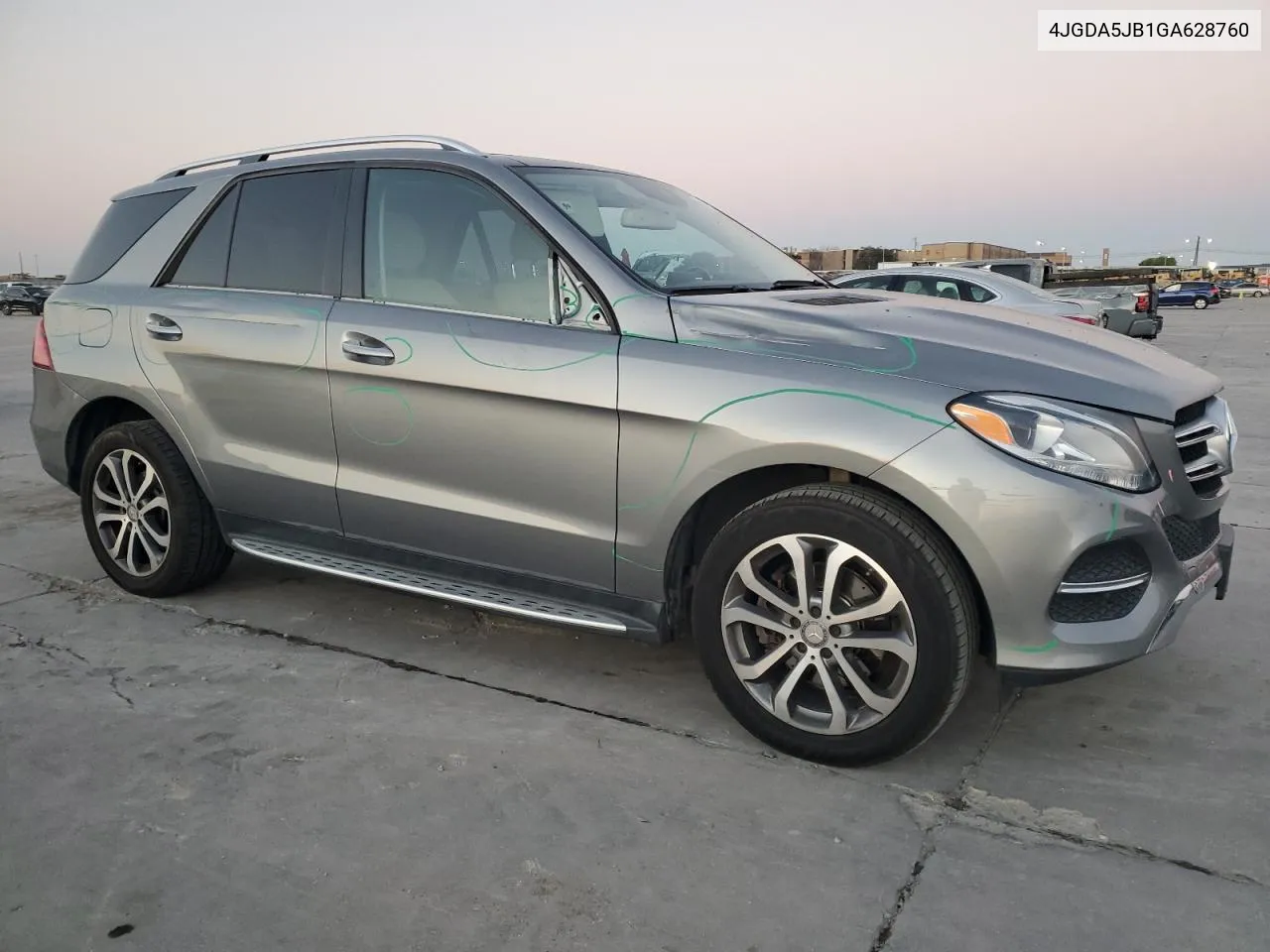 2016 Mercedes-Benz Gle 350 VIN: 4JGDA5JB1GA628760 Lot: 73970014