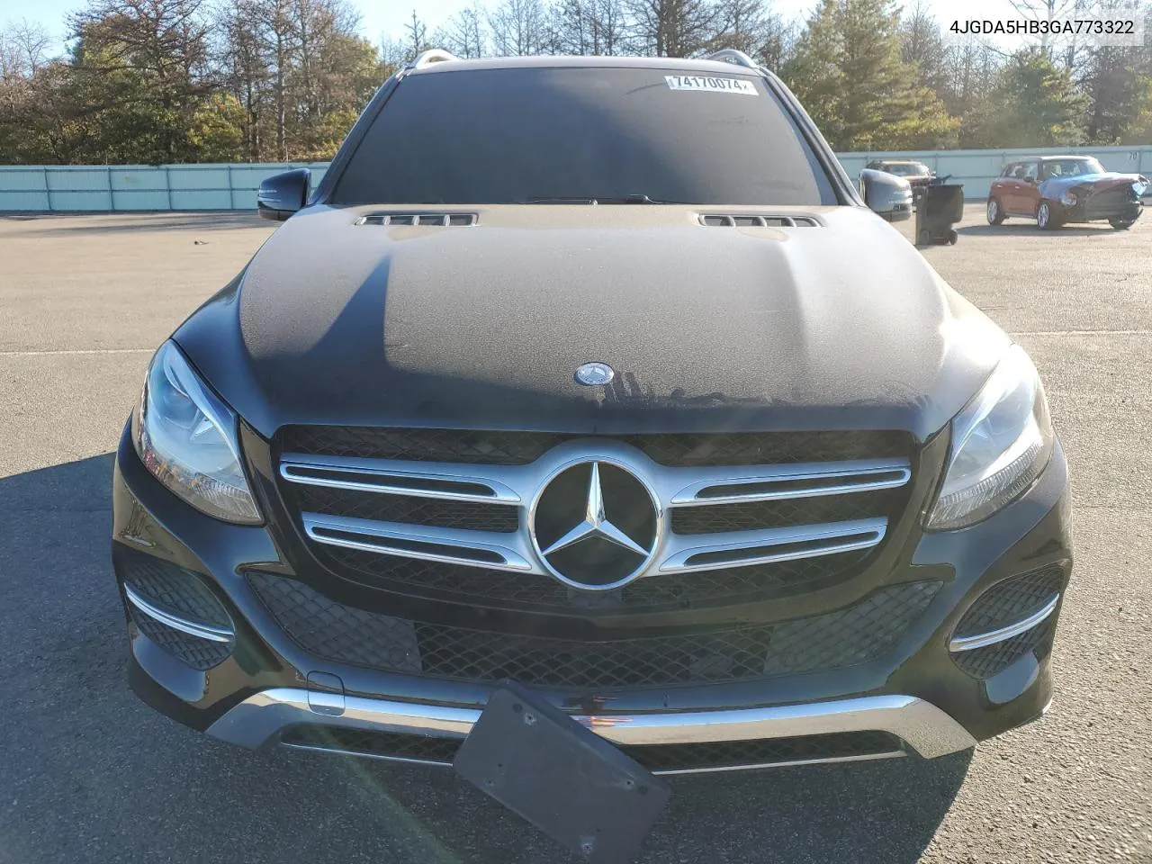 2016 Mercedes-Benz Gle 350 4Matic VIN: 4JGDA5HB3GA773322 Lot: 74170074