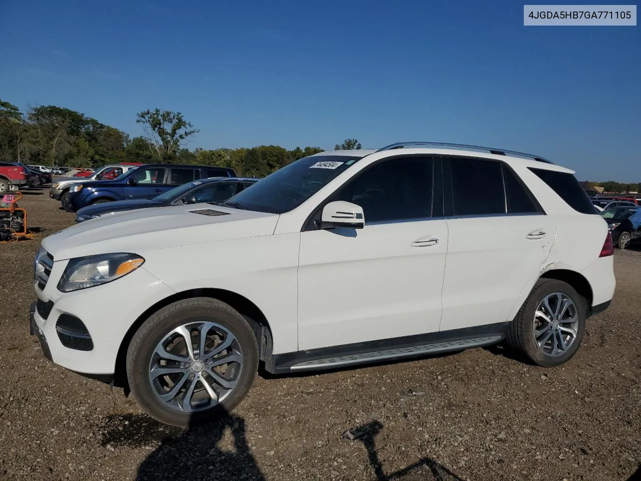 2016 Mercedes-Benz Gle 350 4Matic VIN: 4JGDA5HB7GA771105 Lot: 74494504