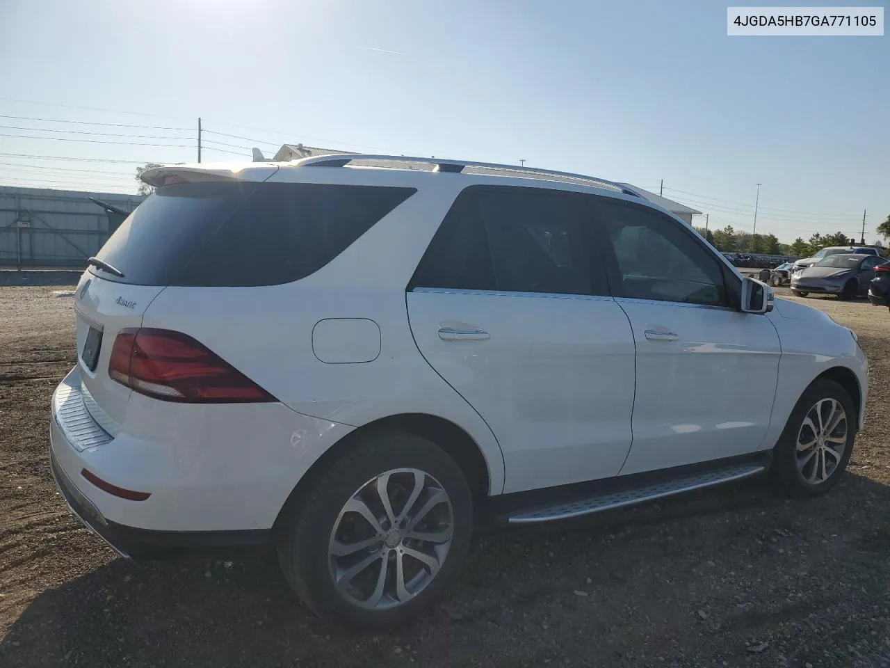 2016 Mercedes-Benz Gle 350 4Matic VIN: 4JGDA5HB7GA771105 Lot: 74494504