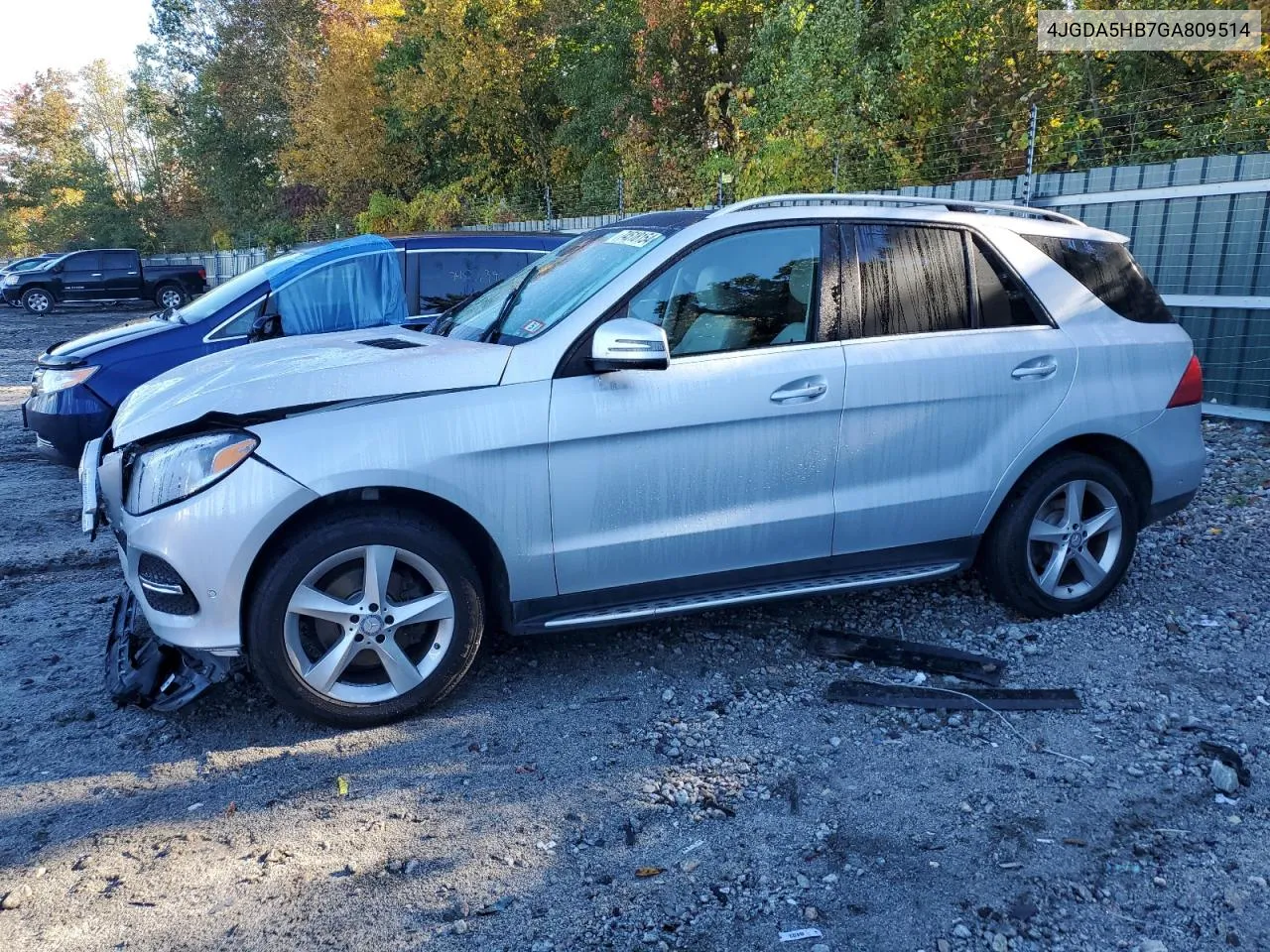 2016 Mercedes-Benz Gle 350 4Matic VIN: 4JGDA5HB7GA809514 Lot: 74518154