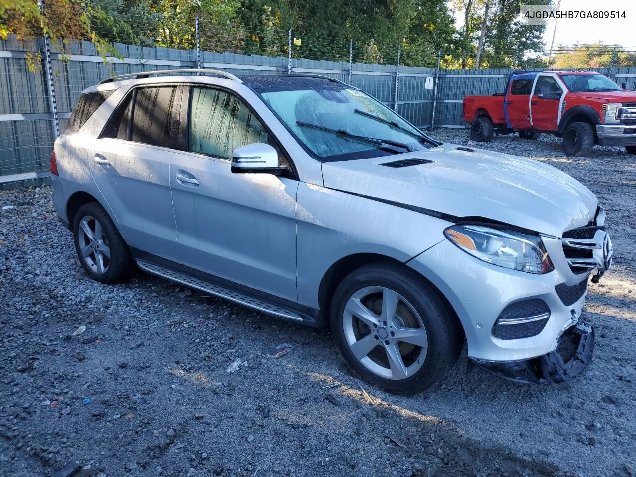 2016 Mercedes-Benz Gle 350 4Matic VIN: 4JGDA5HB7GA809514 Lot: 74518154